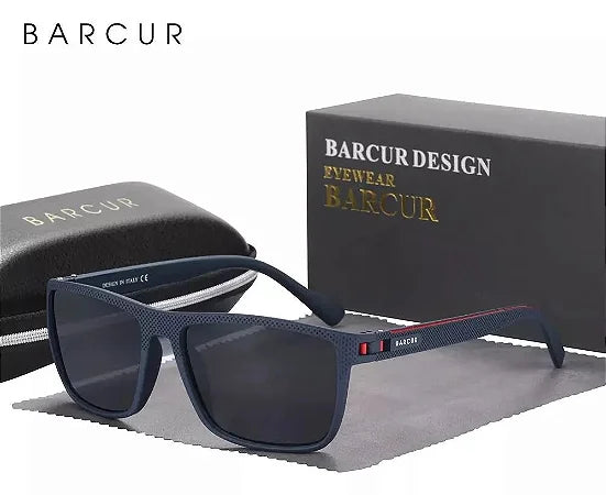 Oculos de Sol de Luxo Barcur (Blue Gray)